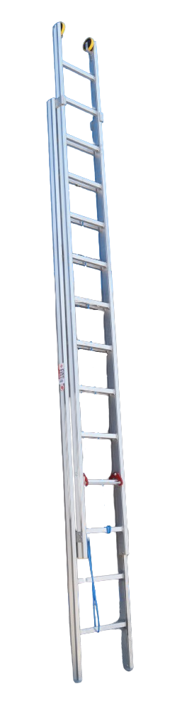 Seilzugleiter, 6,06 m / 2 x 12 Sprossen