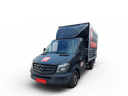 LKW, Mercedes Benz Sprinter 313, Koffer, Ladebordwand