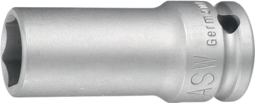 Schlagschrauber-Nuss, SW 17, 1/2", lang