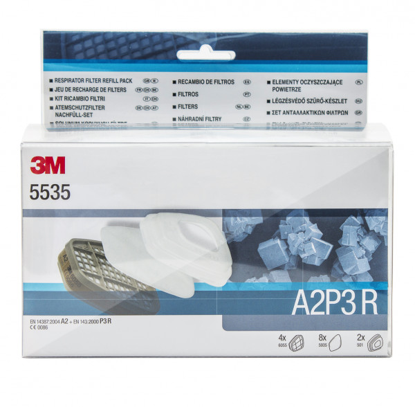 Filter-Nachfüllpack 3M 5535, für Maskenset A2P3