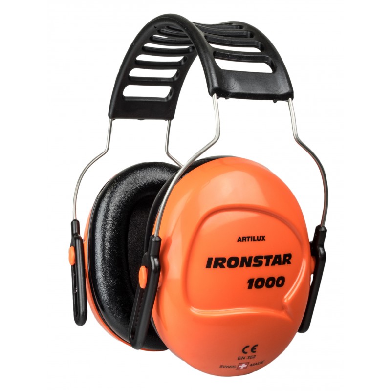 Kapselgehörschutz Ironstar 1000, orange