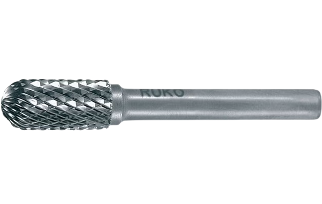 Frässtifte walzenrund 12 mm x 65 mm  Inox, Ruko