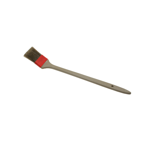 Beizpinsel 50mm, langer Holzstiel