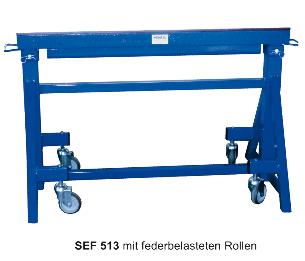 Montagebock, h= 800mm - 1250mm, max. 15 t, höhenverstellbar