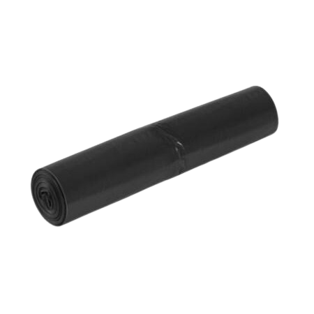 Müllsack schwarz, 120l, Stärke 100µm (Rolle á 15 Stück)