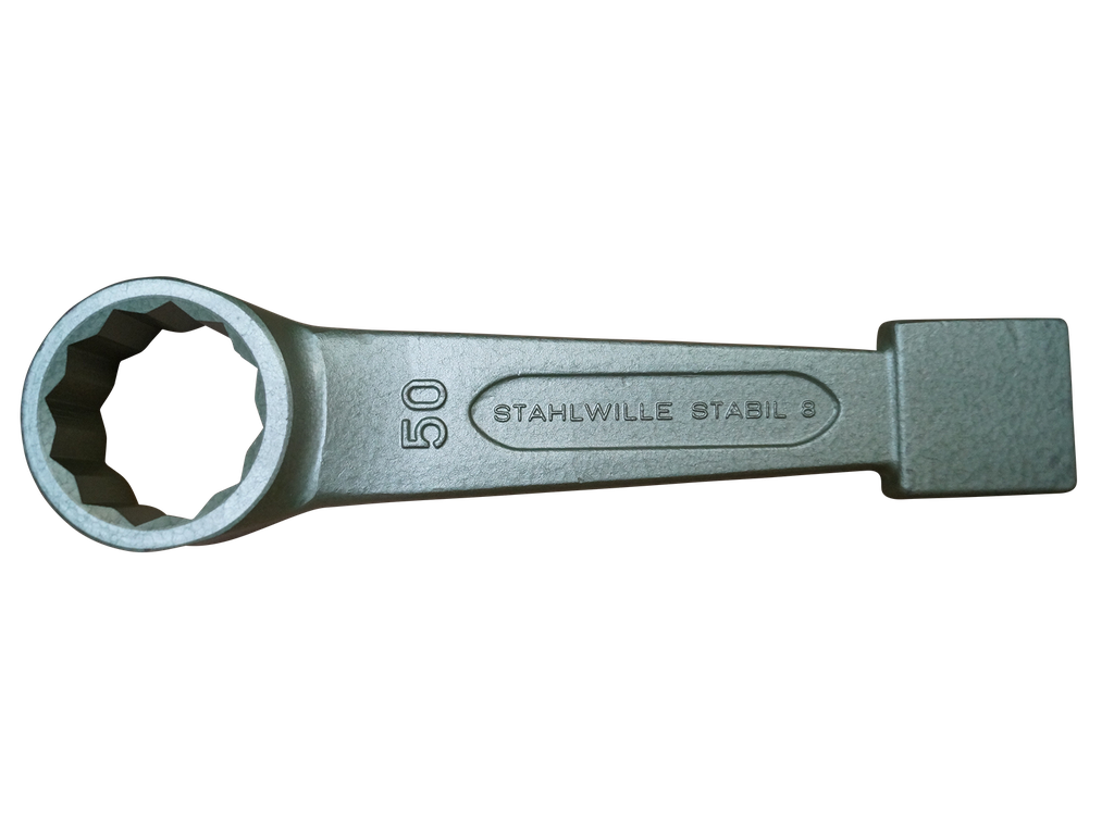 Ringschlagschlüssel, SW 70 mm, Stahlwille, für schwere Montagen
