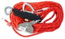 Sicherheitsseil 12 mm, 15 m, mit Grip 12 und Bandfalldämpfer