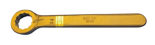 [383010/0020] Einfachringschlüssel, SW 24 mm, funkenfrei