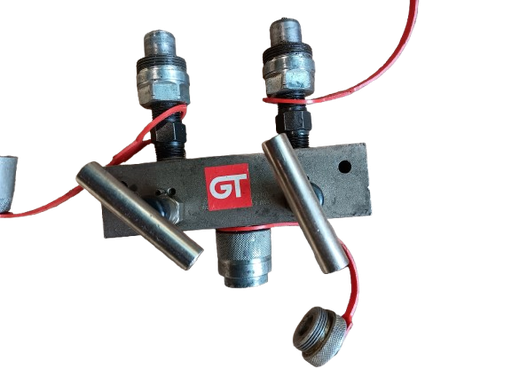 [311495/0010] Hydraulikverteilerleiste, 2-Wege, mit Absperrventil, 700 bar, Enerpac, AM21