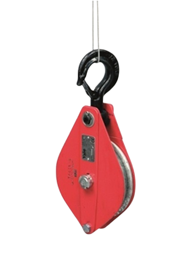 [319020/0016] Umlenkrolle mit Haken, 6 t