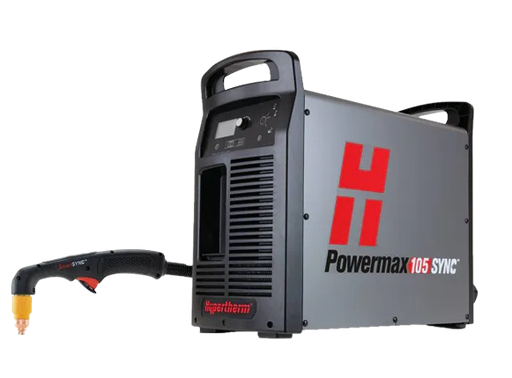 [321310/0010] Plasmaschneidgerät, bis 50 mm, 400 V, 30 bis 105 A, Hypertherm Powermax 105 SYNC