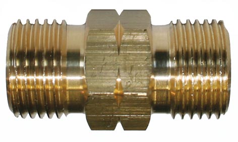 Doppelnippel zöllig DIN 8542 G 1/2" RH R 3/4" RH