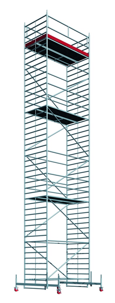 Gerüst 1,50x2,85m, AH=13,6m, Typ 4602-11