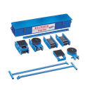 Panzerrollen-Set / Wälzwagen, h= 108 mm, im Satz 20 t, Baureihe N-I, lenkbar