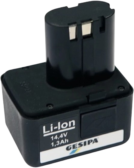 Akku für Blindnietgerät, 14,4 V, 1,3 Ah, Gesipa, Accubird
