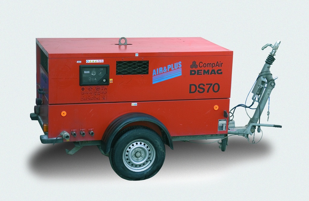 Kompressor Diesel Demag 3,8 m³/ min/ 7 bar