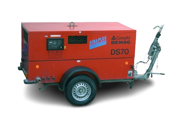 Kompressor Diesel Demag 3,8 m³/ min/ 7 bar