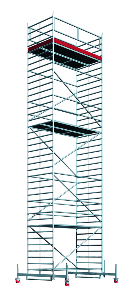 Gerüst 1,50x2,85m, AH=11,6m, Typ 4602-09