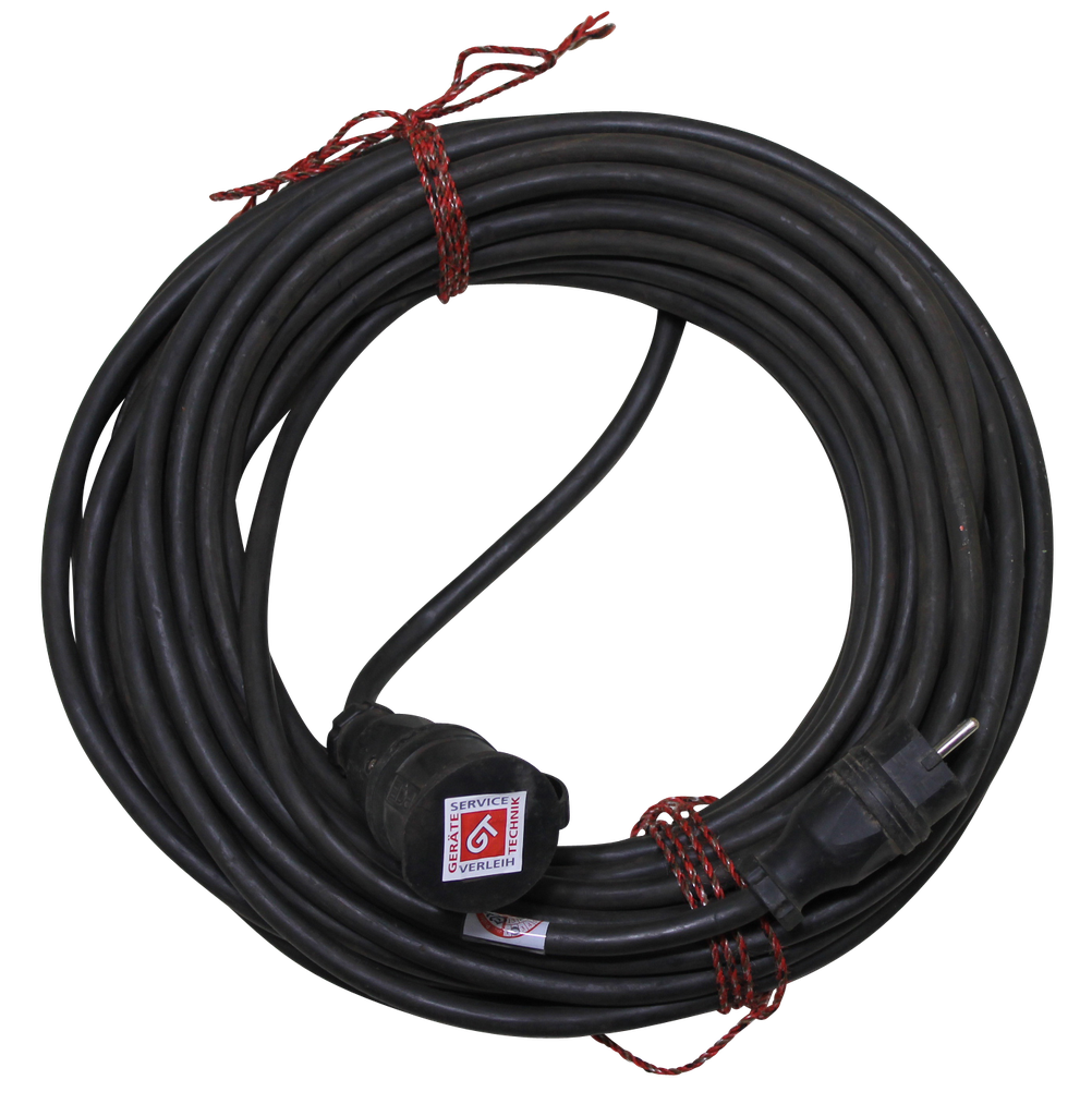 Kabelverlängerung, 20 m, 230 V, 3G2,5 mm², Schuko