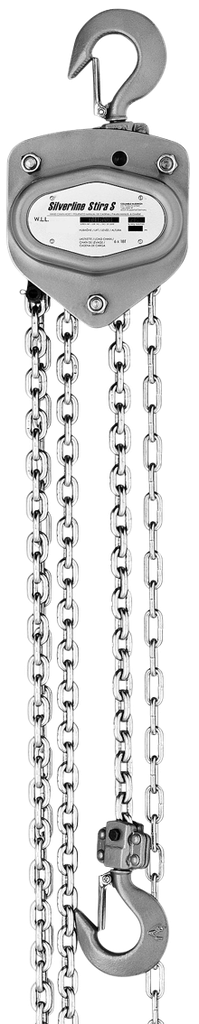 Stirnrad-Flaschenzug, 2 t, Hub: 6 m