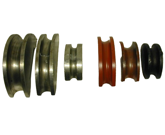 Biegematrize mit Gegenhalter, Ø 38 mm R95, Transfluid, MB 642