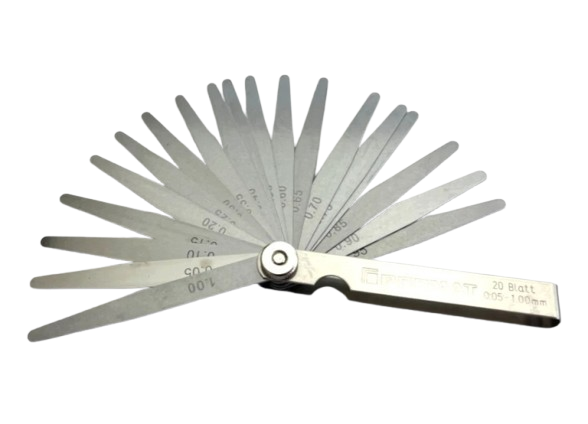 Fühlerlehren-Satz  0,05 - 1 mm, l=100 mm