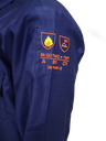 Flammschutz-Hemd; Größe 39 - 40; marineblau; JOSTEN Antistatik