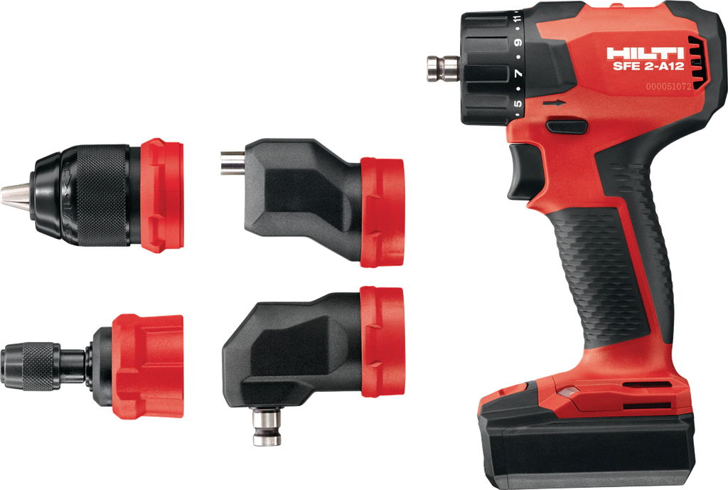 Bohrschrauber, bis 13 mm, Akku 12 V, 4,0Ah, 34 Nm, HILTI, SFE 2-A12