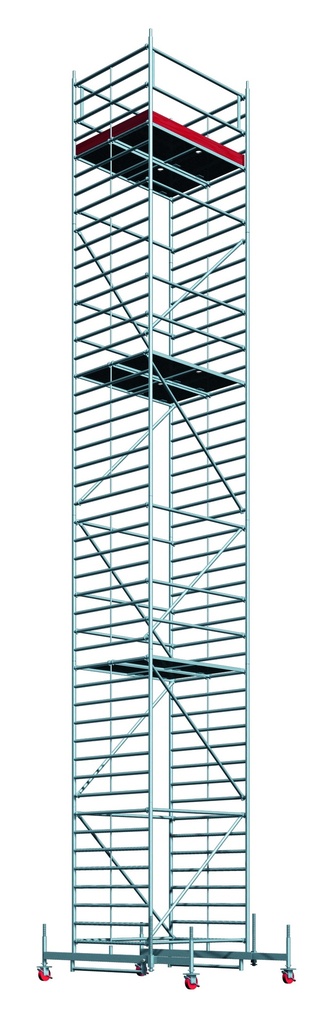 Gerüst 1,50x1,80m, AH=13,6m, Typ 4605-11