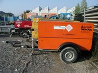 Kompressor, Diesel, 5,5 m³/min / 7 bar, Demag, StVO-Zulassung