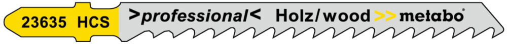 Stichsägeblatt L= 75mm Holz