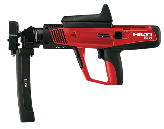 Bolzensetzgerät, HILTI, DX 76 MX, 10 Nägel 19 bis 21 mm