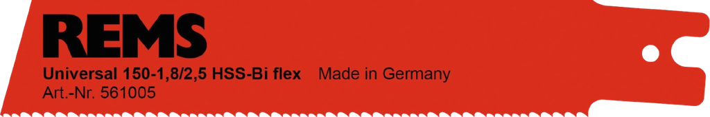 Sägeblatt Rems 150mm  Stahl (Rot)