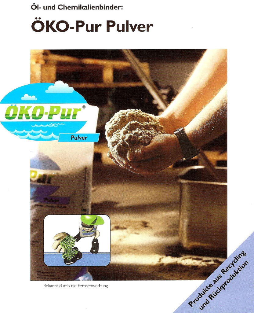 Ölbindemittel ÖKO-Pulver (8 KG=50 Liter)