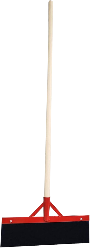 Stoßscharre mit Stiel, 500 mm