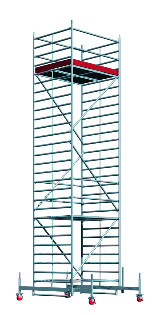 Gerüst 1,50x1,80m, AH= 8,6m, Typ 4605-06