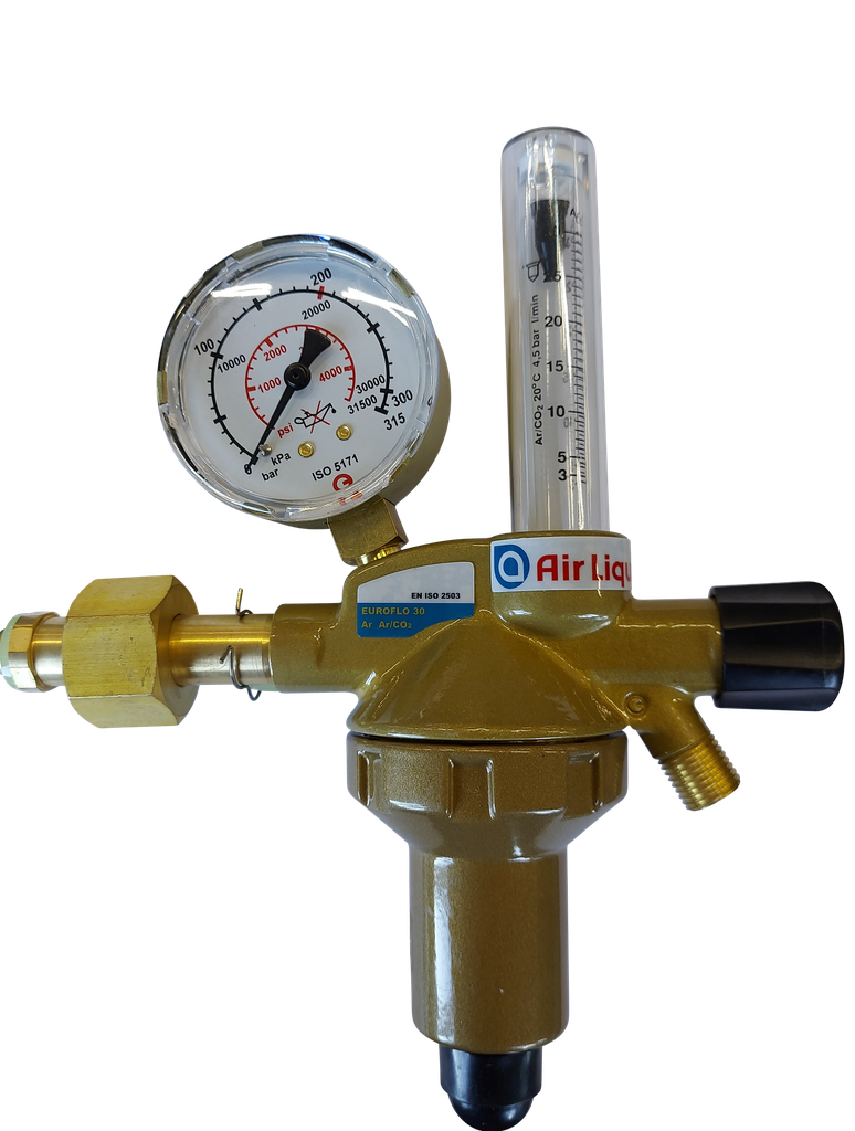 Druckminderer Argon (Flowmeter) CHR