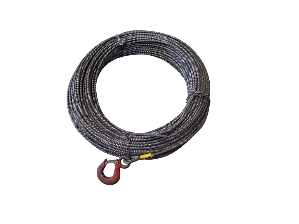 Minifor-Seil  100 m, d=6,5mm, inkl.Haken