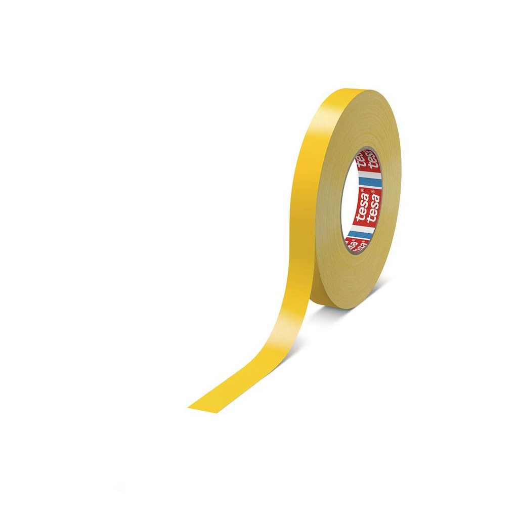 Gewebeband, Tesa 4651 Premium, gelb 19 mm x 50 m