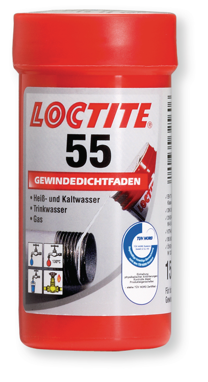 Gewindedichtband / Gewindedichtfaden Loctite Nr.55 - 160 m