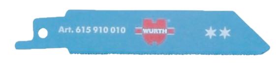 Säbelsägeblatt Würth L=100x1,06 metall (5Stk.)