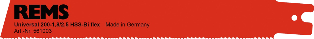 Sägeblatt Rems 200mm  Stahl (Rot)