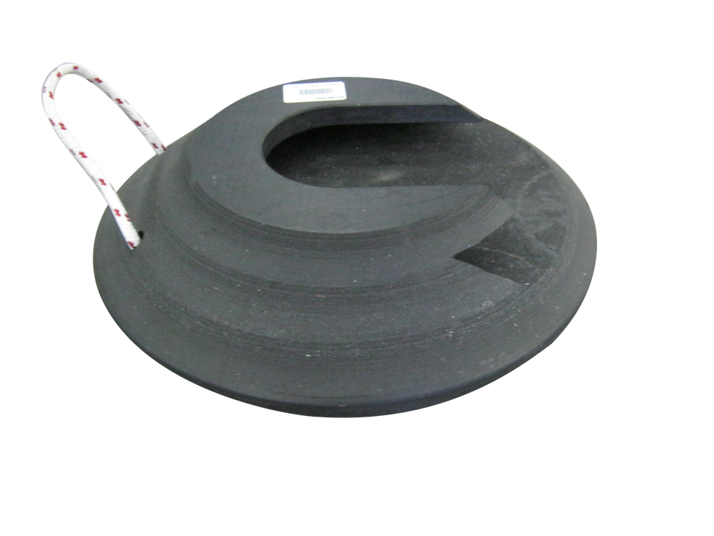 Unterlegeplatte für Kranstütze, rund, Ø 400mm