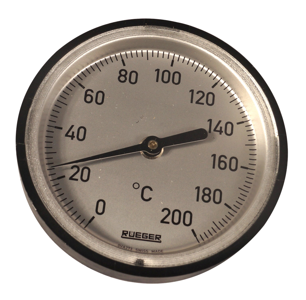Thermometer, 0 °C bis +200 °C, mit Haltemagnet