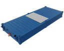 Fäkalientank, 6 m; h = 0,7 m