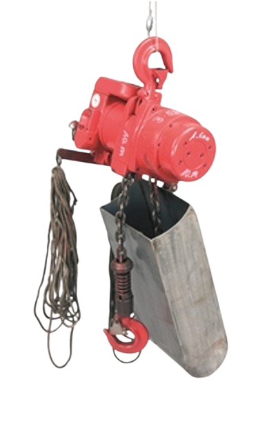 Kettenzug, Druckluft, 2 t, Hub: 20 m, RED ROOSTER