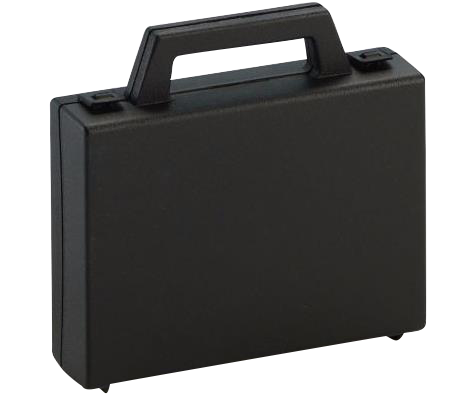 Messgerät-Koffer, schwarz, 135x94x31mm