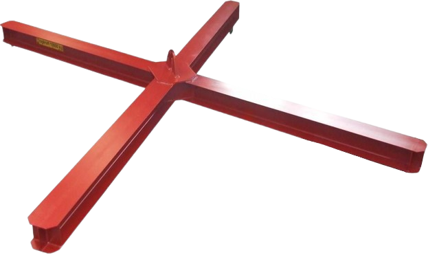 Kreuztraverse starr, 6 t, an zwei gegenüberliegenden Ösen