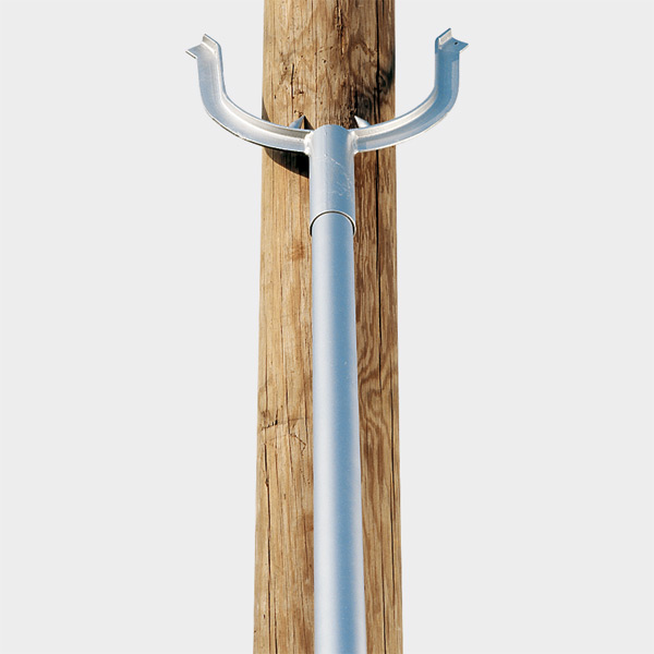 Maststellgabeln für Telekom- und Elektromasten Ø 100-250 mm, l=5 m, Vetter