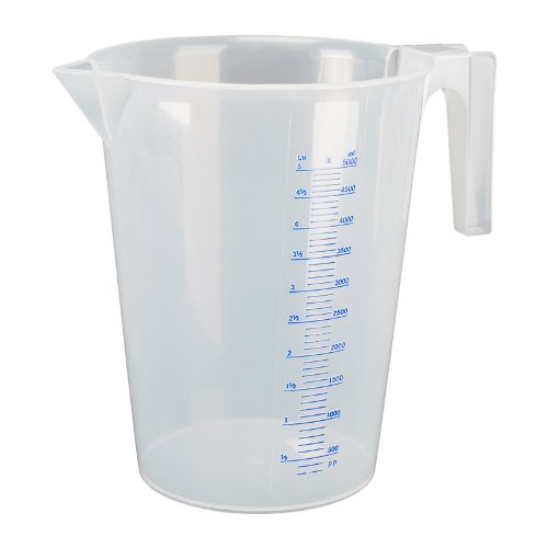 Messbecher 5 l, transparent